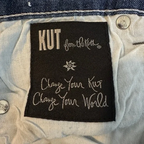 Kut from the Kloth Diana Skinny Jeans Size 6 Blue Medium Wash KP570MA1M - Picture 5 of 11